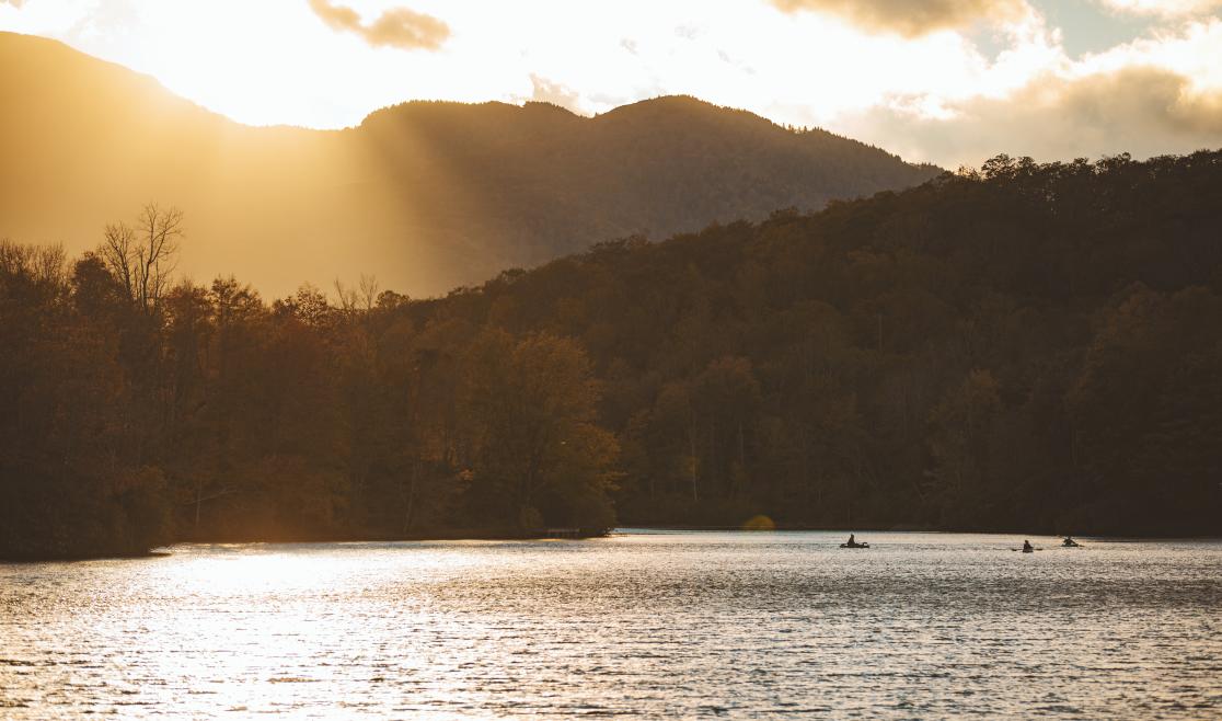 Julian Price Lake by Sam Dean