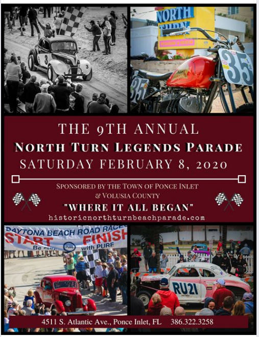 North Turn Legends Parade Flier