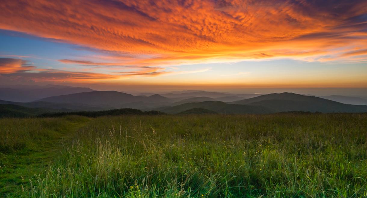 Max Patch Sunset