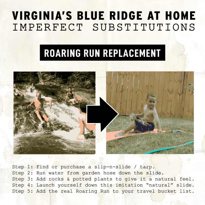 Virginia's Blue Ridge at Home - Roaring Run Substitute