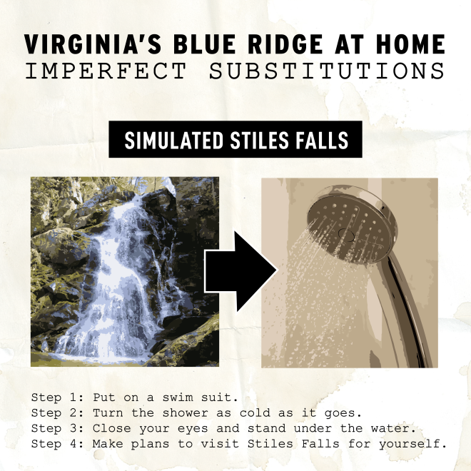Virginia's Blue Ridge at Home - Stiles Falls Substitute