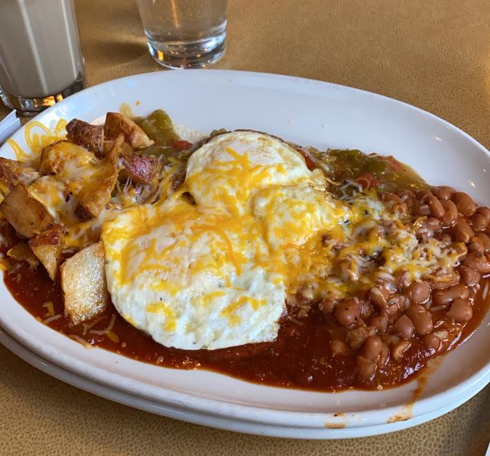 Flying Star Huevos Rancheros