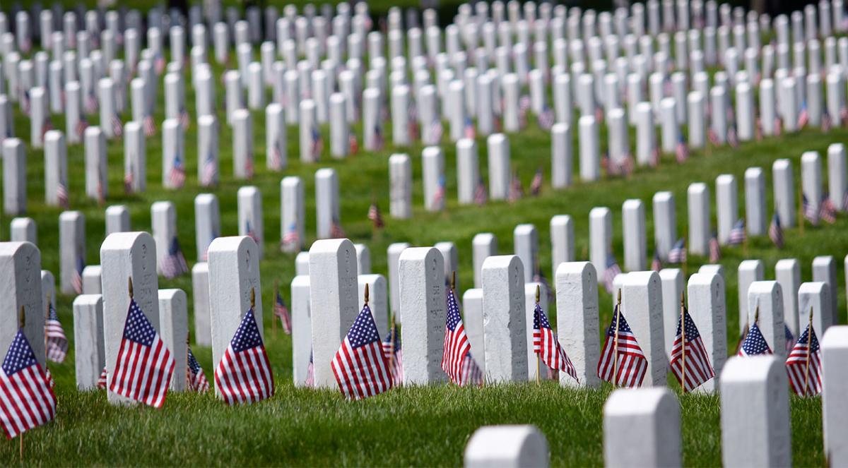 Arlington Cemetery - Memorial Day Header Image