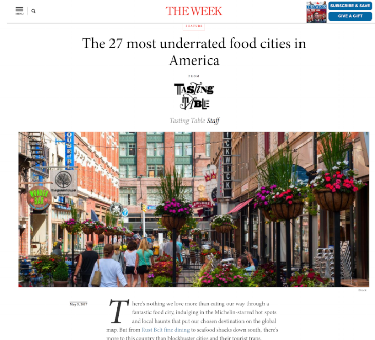 The 27 Most Underrated Food Cities