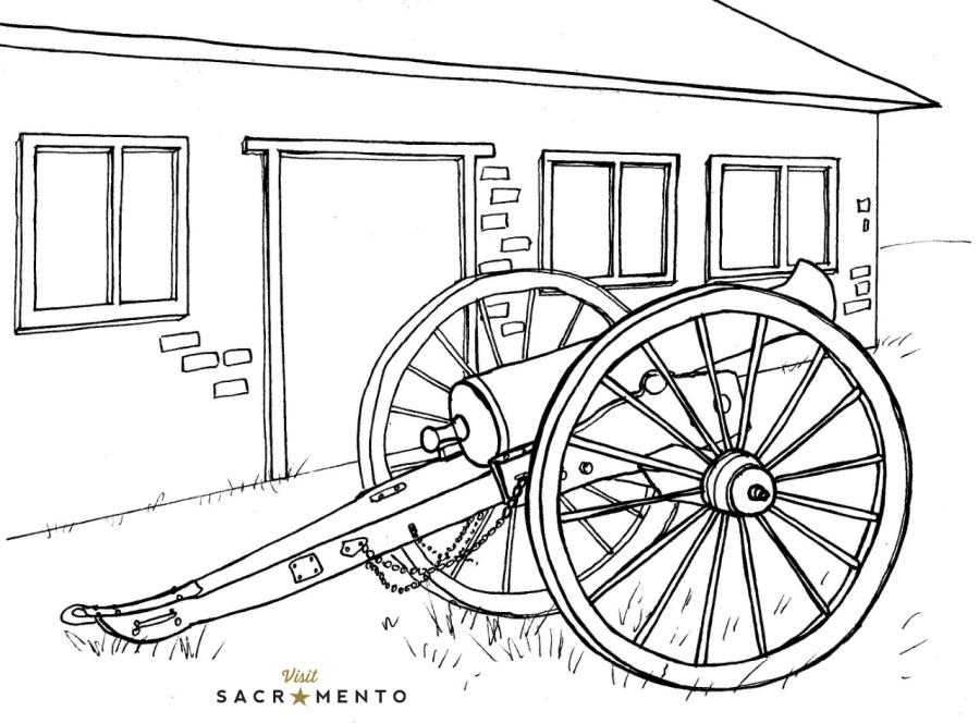 Sacramento Coloring Pages