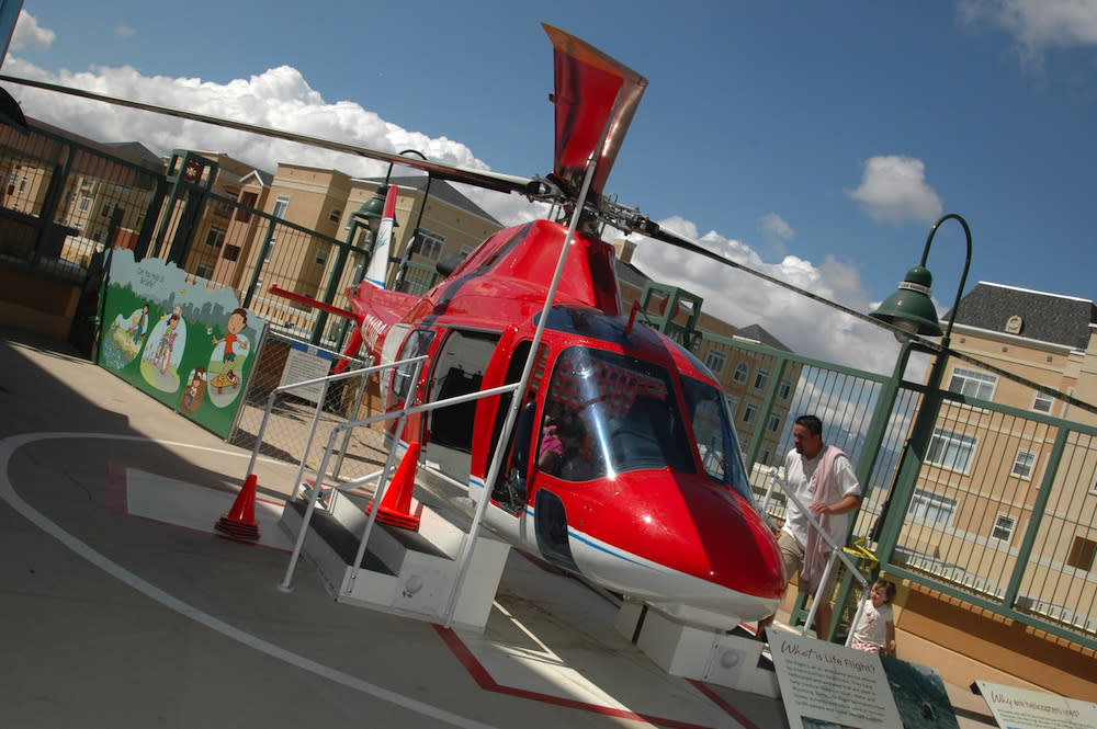 Helicopter at Discovery Gateway Children's Museum