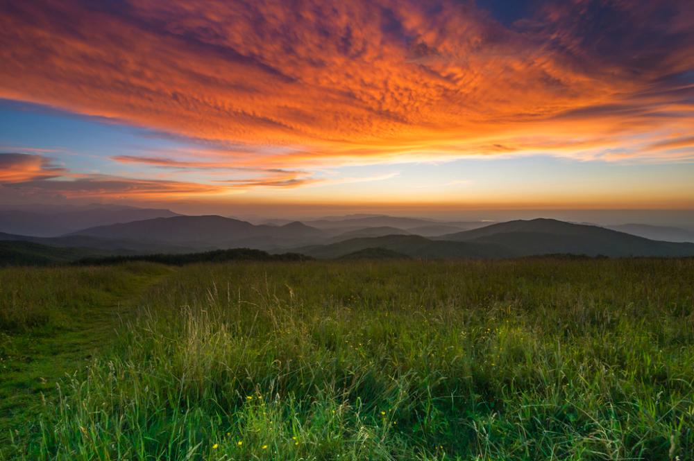 Max Patch Sunset