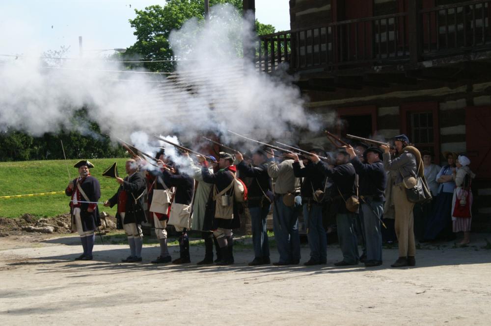 Muster on the St Marys