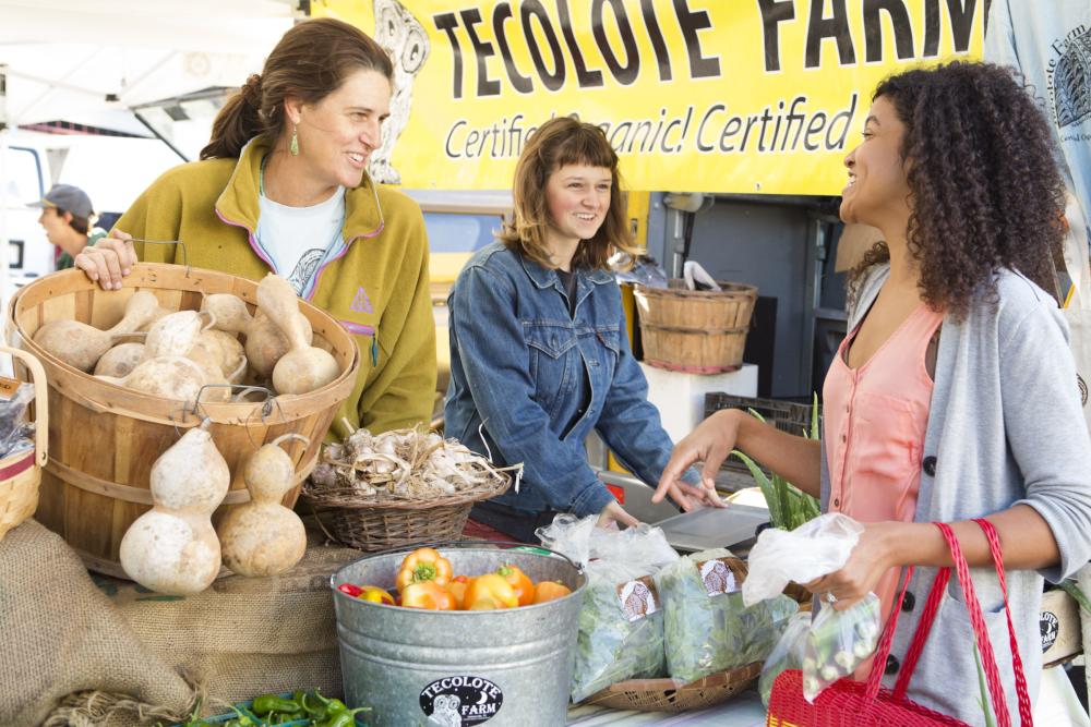 Vendor at SFC Farmers Market