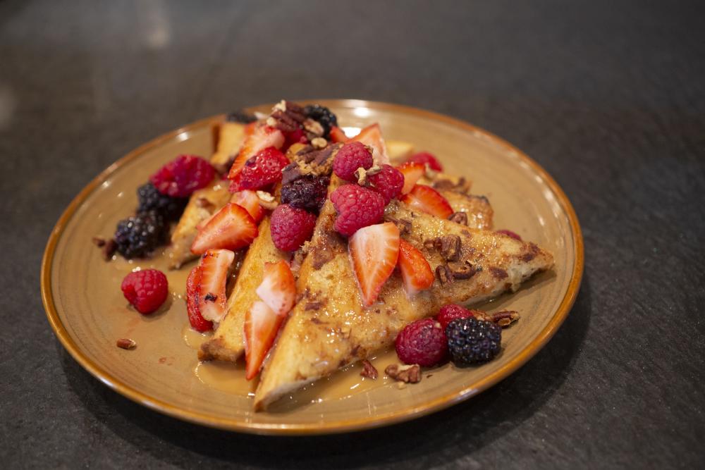 Dulce de Leche French Toast at Proximo in Fort Wayne, Indiana