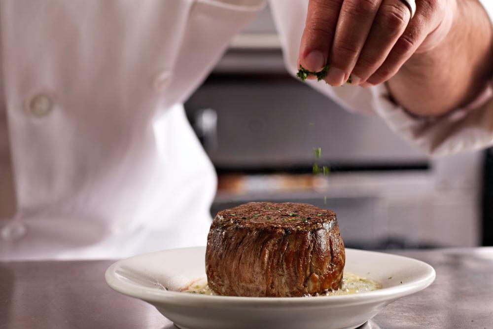 Steak at Ruth's Chris Steak House in Fort Wayne, Indiana