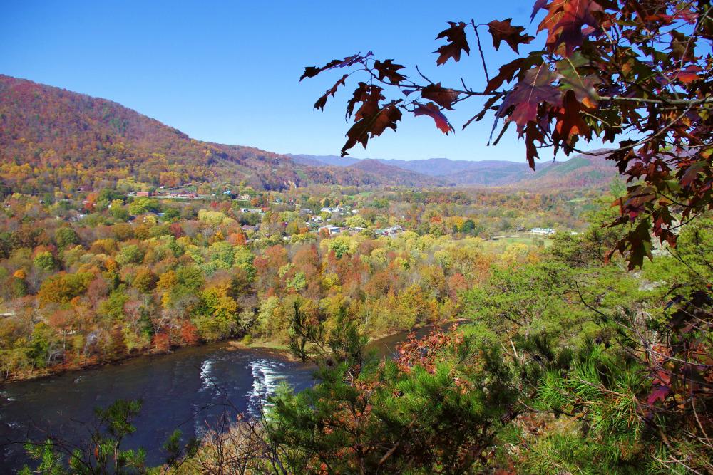 Lover's Leap in Fall