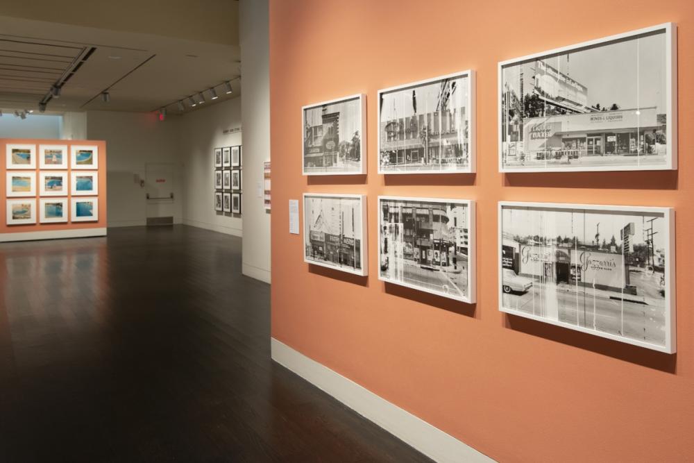 Ed Ruscha photography exhibition at the Harry Ransom Center.