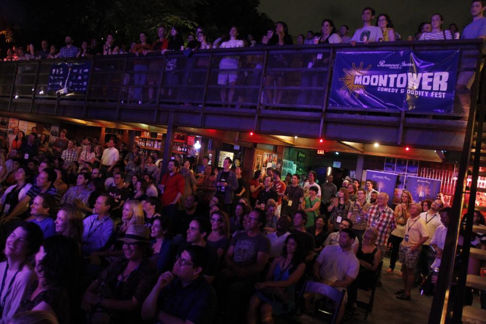 audience for Moontower Comedy Festival in austin texas