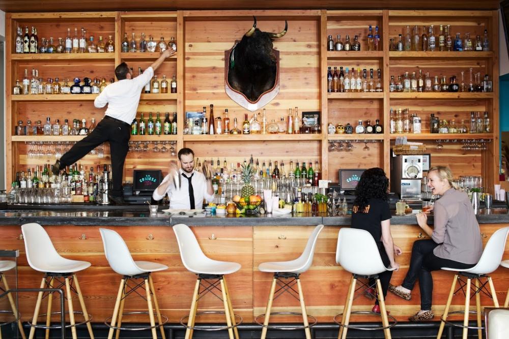 Bar tenders shake it up at La Condesa