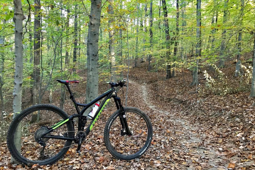 Fountainhead Park bike trail by Stefan Hansen