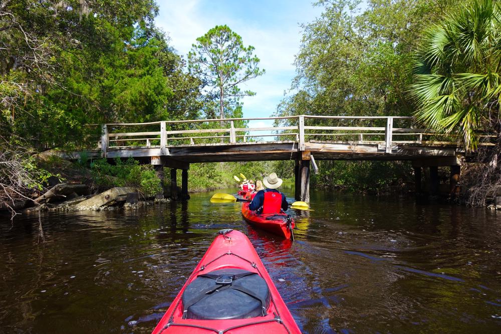 Kayaking in Flagler Beach