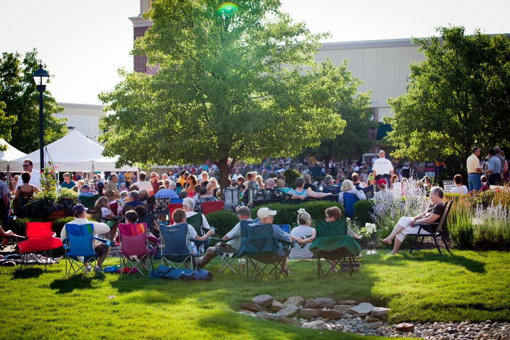 Friday Nites Live - Crowd on Grass