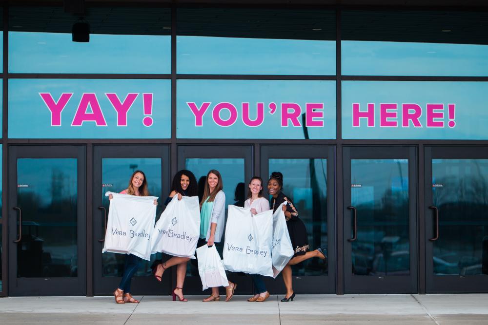 Vera Bradley Annual Outlet Sale - Shopping Bag, Exit - Fort Wayne, Indiana