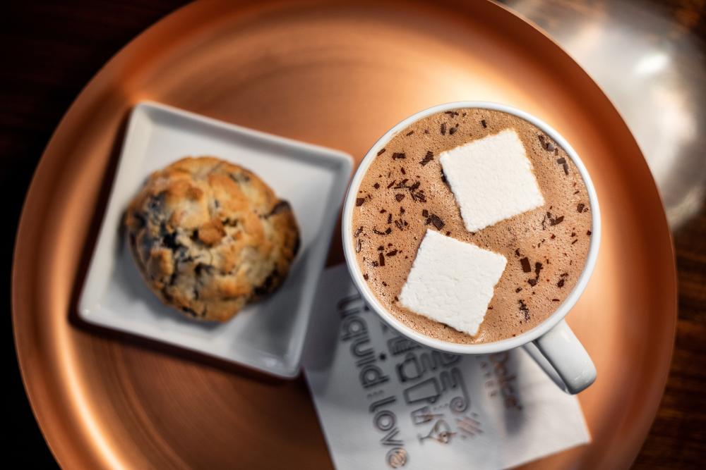 Hot Chocolate at Cocoa Dulce Chocolates