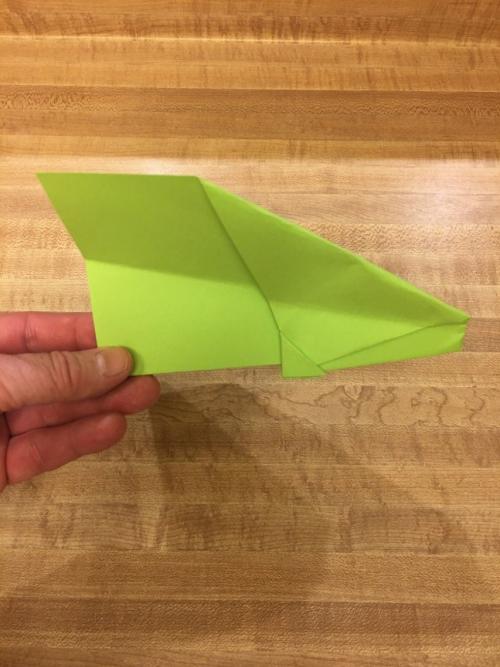 Paper Airplane Step 8a