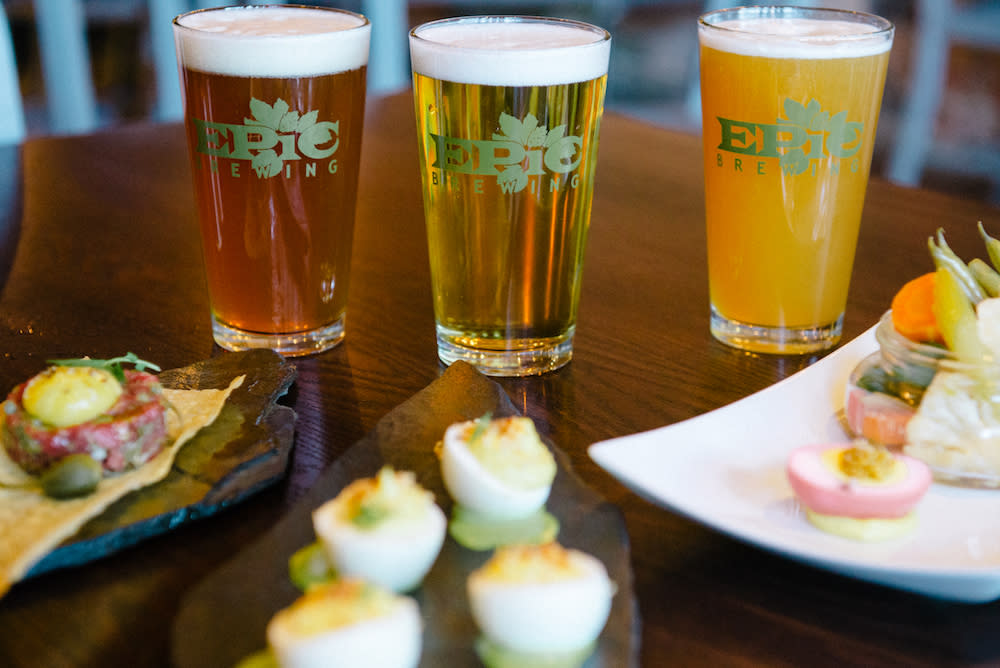 Drinks and Bites at Epic Brewing