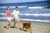 Couple with Dog - beach GI-210