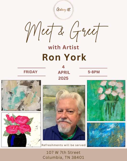 Meet & Greet with artist Ron York