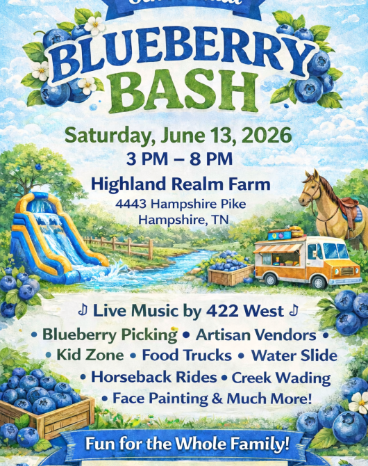 The 8th Annual Blueberry Festival at Highland Realm Farm