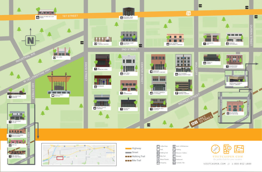 Downtown Map Guide