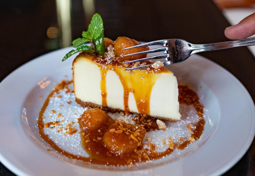 Banana Caramel Cheesecake