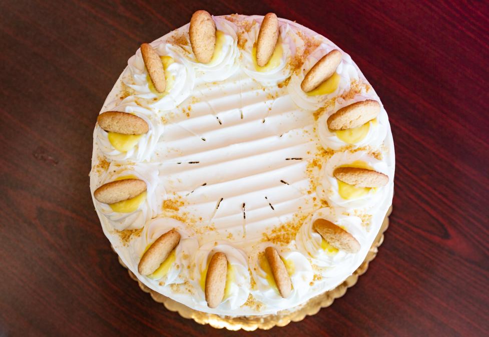 Banana Cream Pie Cake