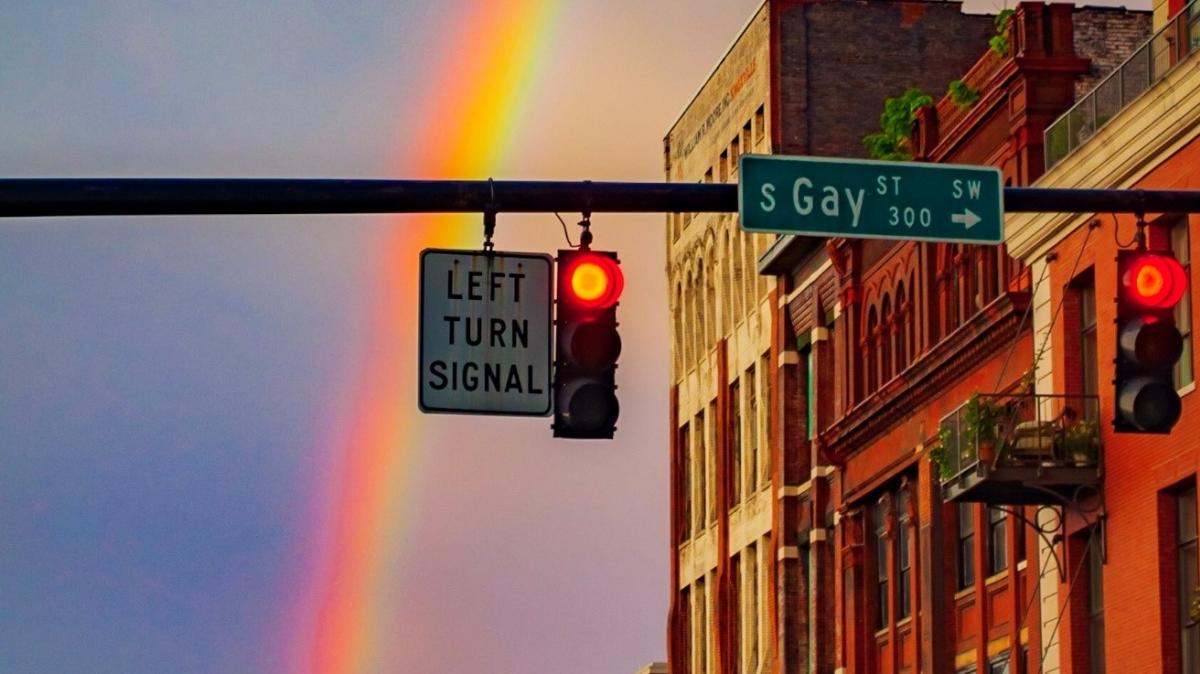 Gay Street in Downtown Knoxville courtesy of Tod Sheley
