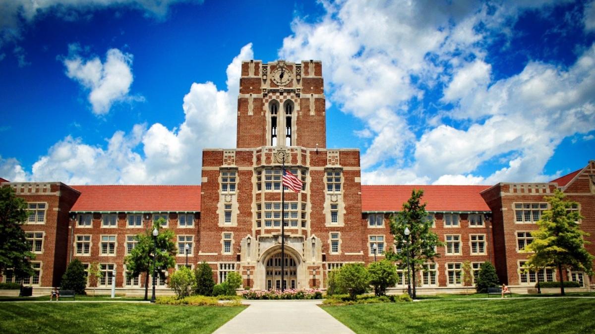 Historic Ayres Hall on the University of Tennessee Knoxville Campus