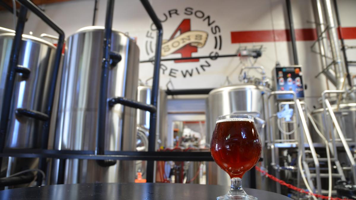 Four Sons Brewing in Huntington Beach