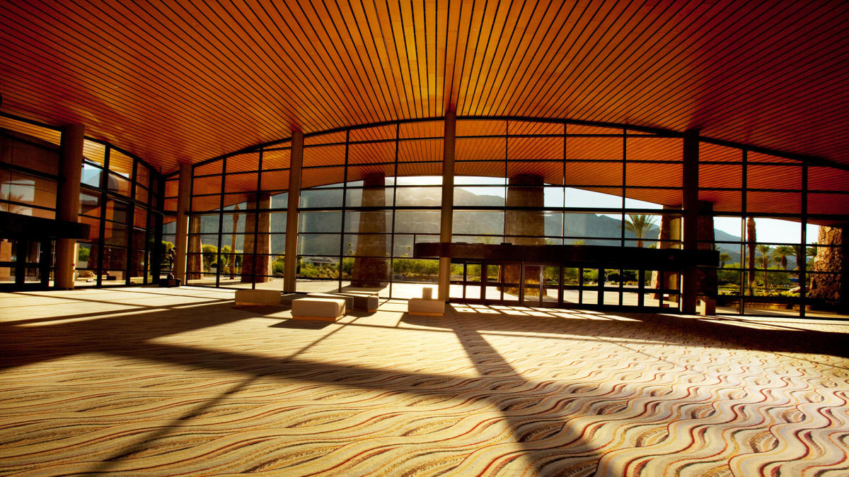 palm springs convention center lobby web