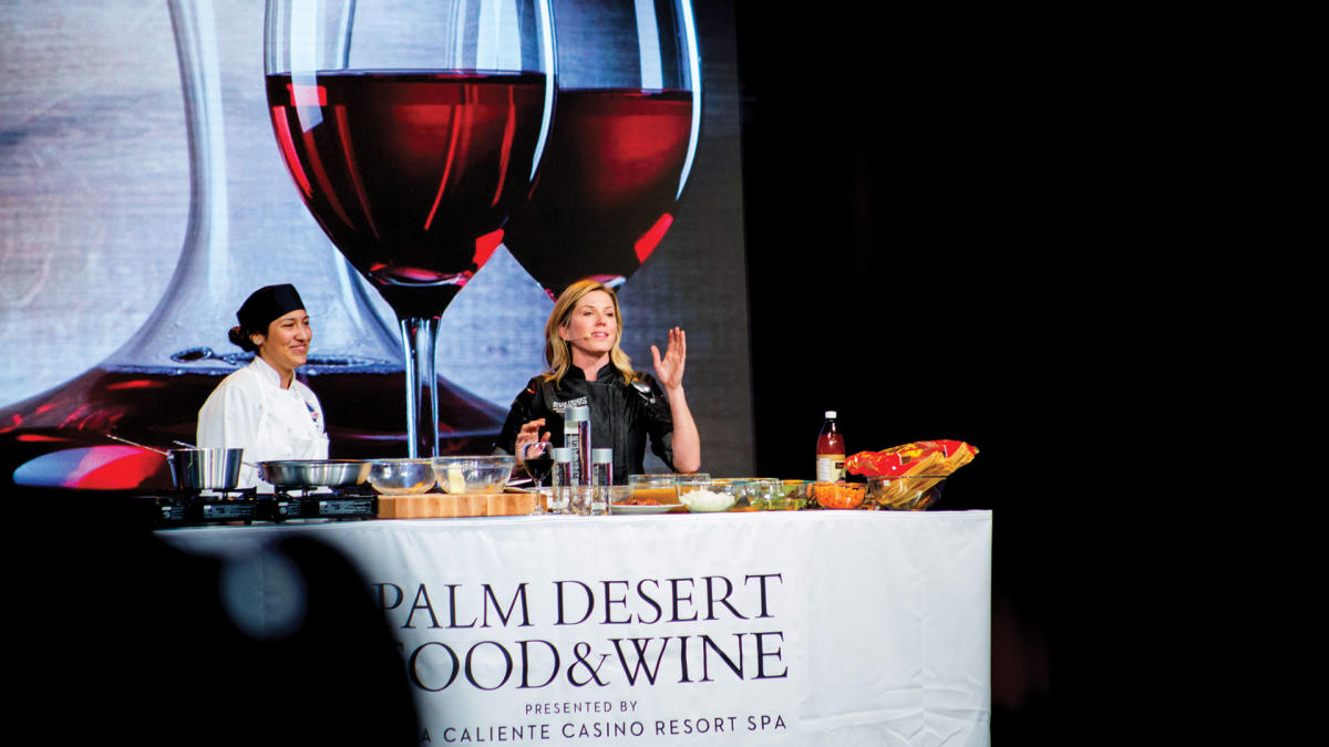 Food and Wine Palm Desert Chef Demo