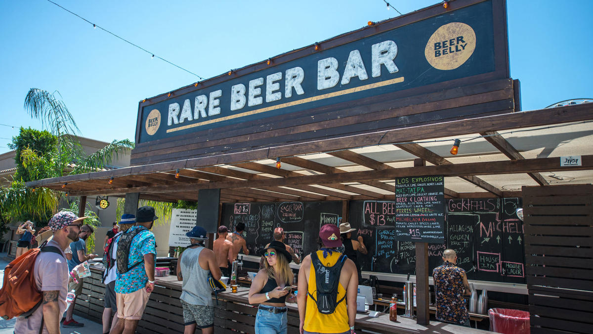 Rare Beer Bar at Coachella