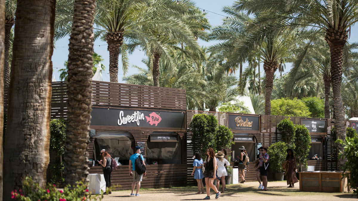 Coachella Food Stands