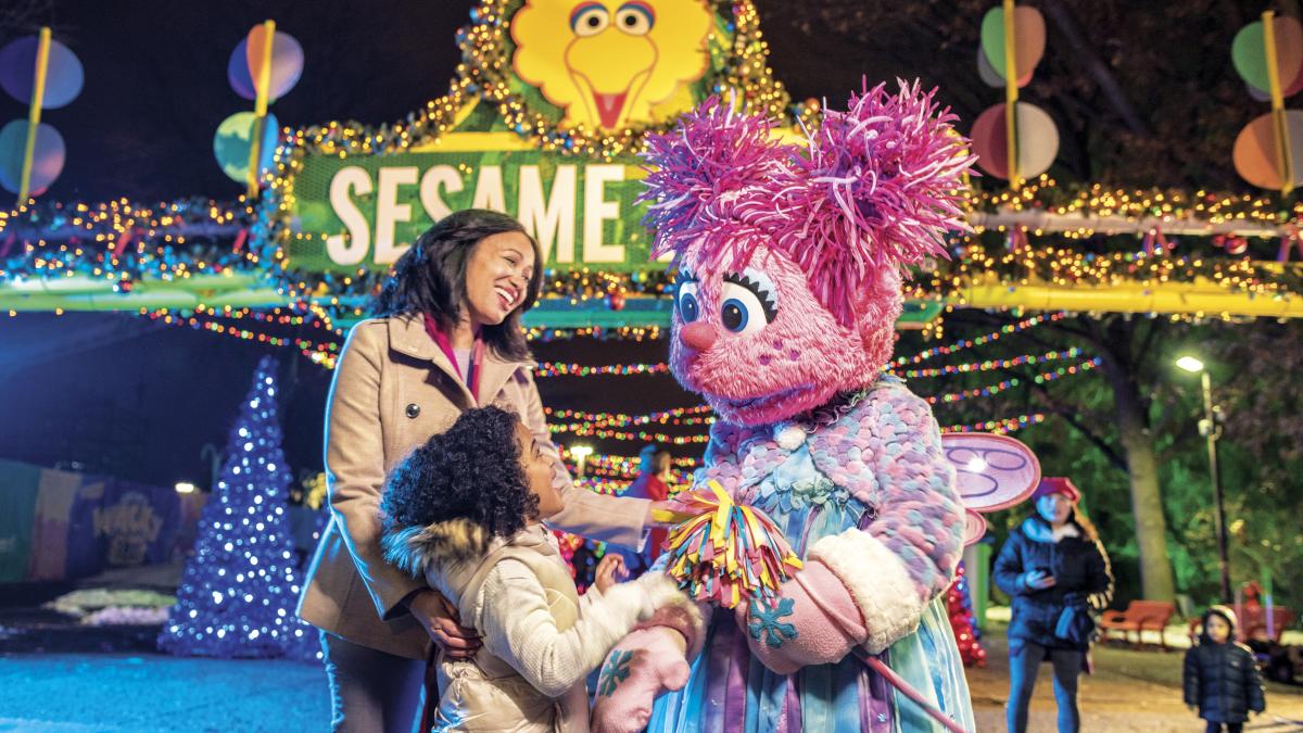 A Very Fury Christmas at Sesame Place
