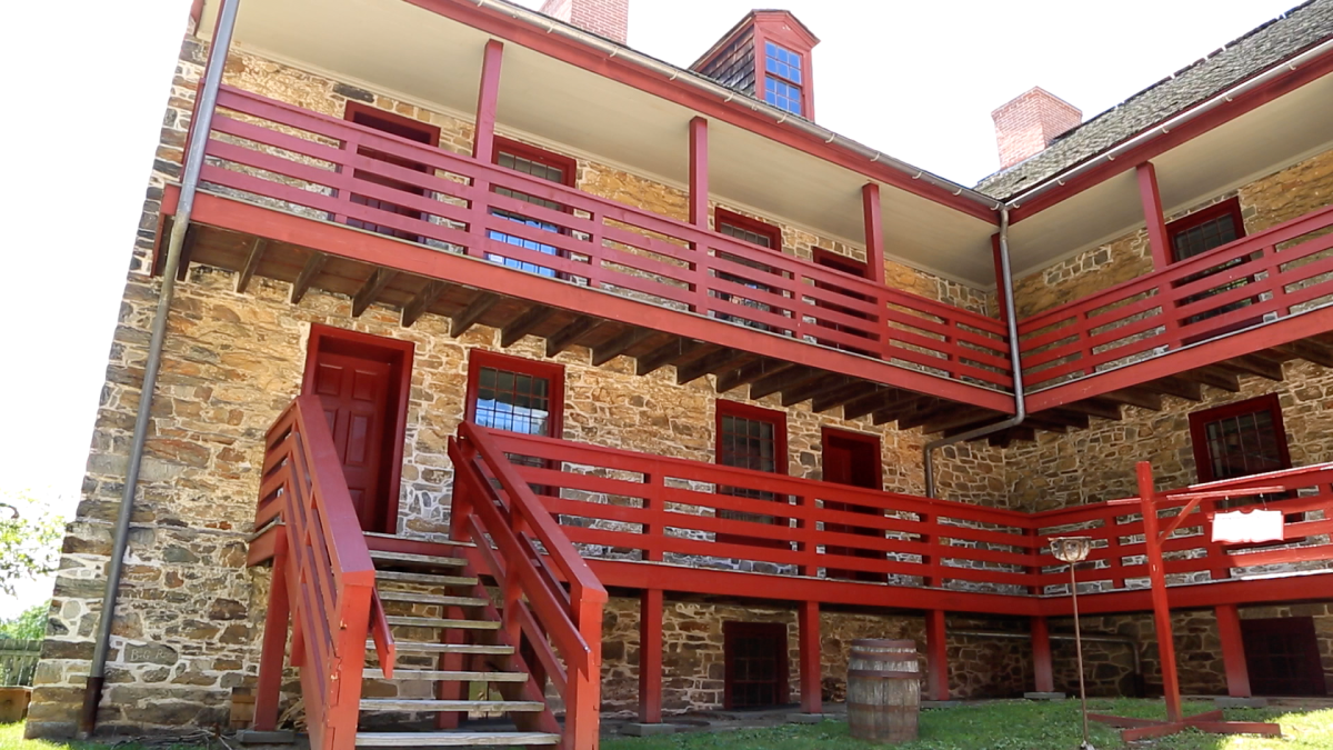 Old Barracks- porch