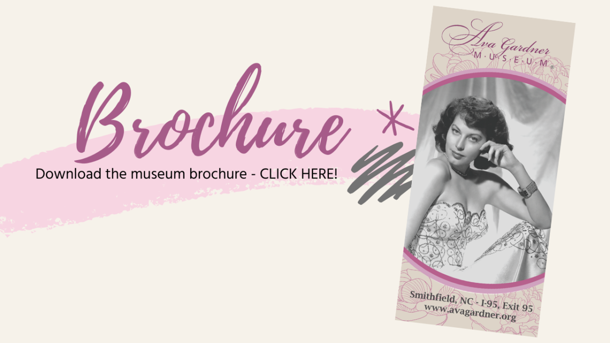 Download Ava Gardner Museum Brochure graphic.