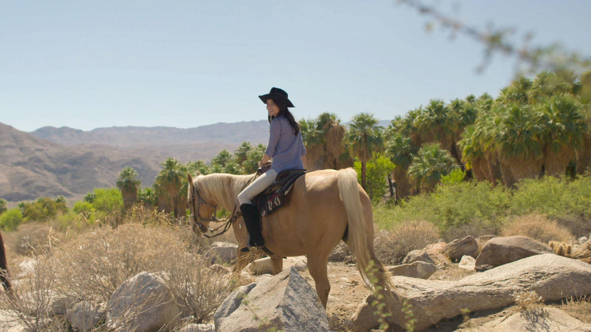 indian canyons horseback rider girl web