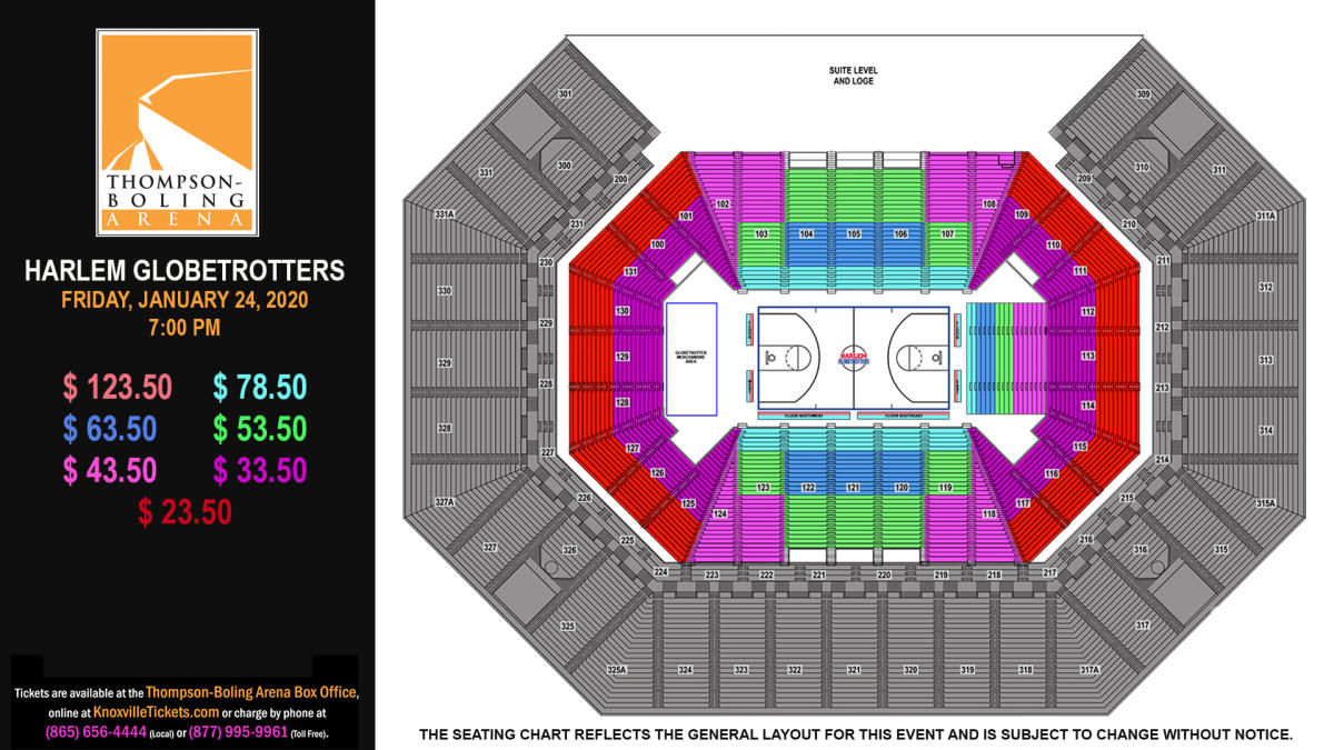 Concert Seating Chart Thompson Boling Arena