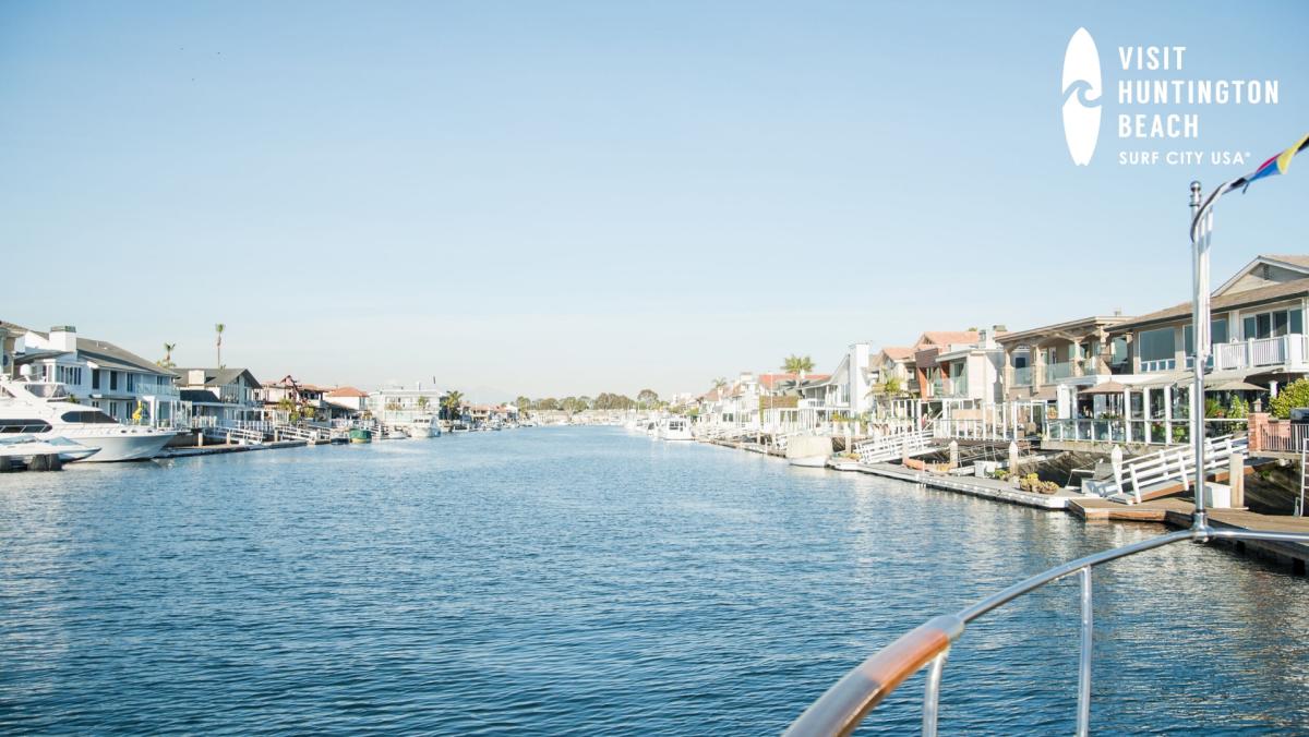 Huntington Harbour in Huntngton Beach