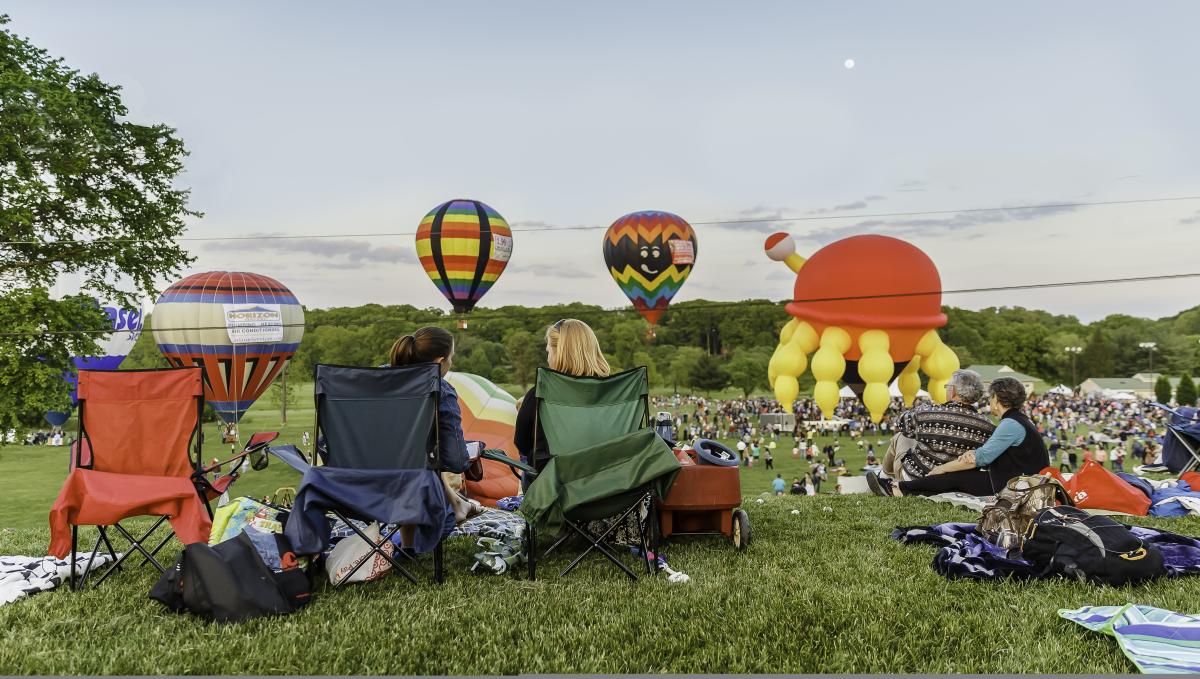 Hot Air Balloon Festival at Turf Valley