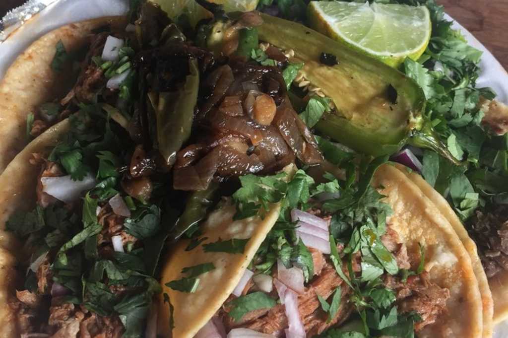 tacos de birria @ Taqueria 16 de Septiembre