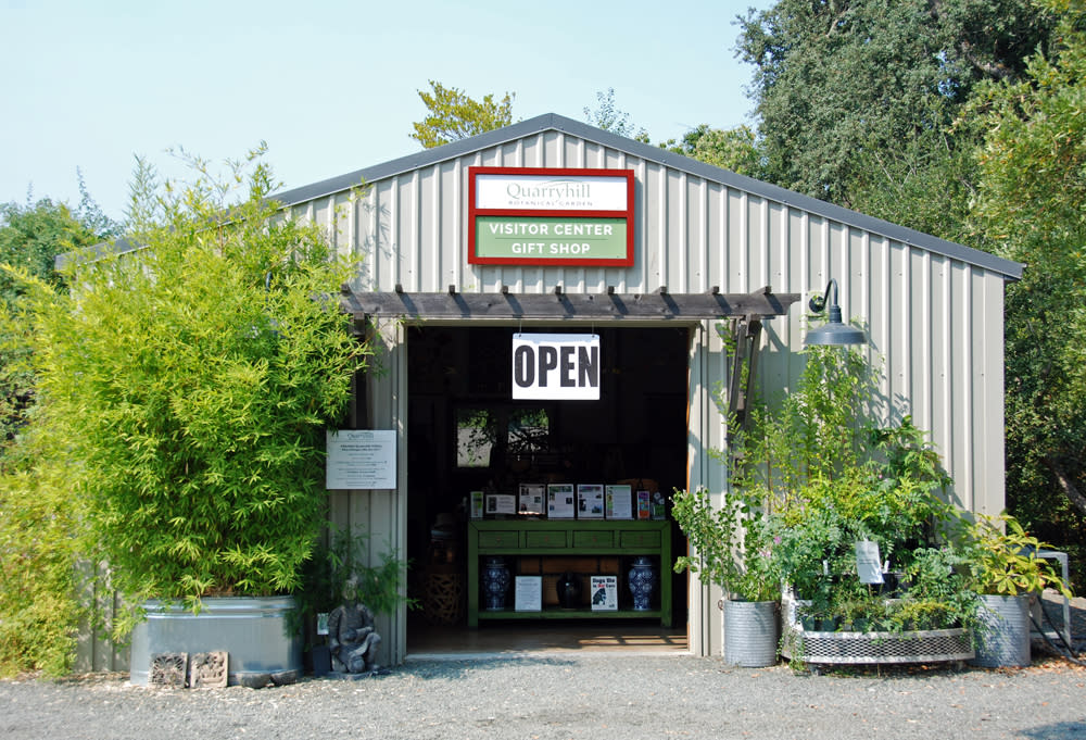 Visitor Center at Quarryhill Botanical Garden