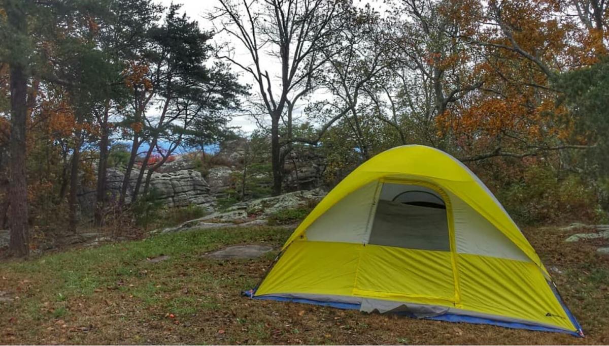 cherokee rock village tent cody hood