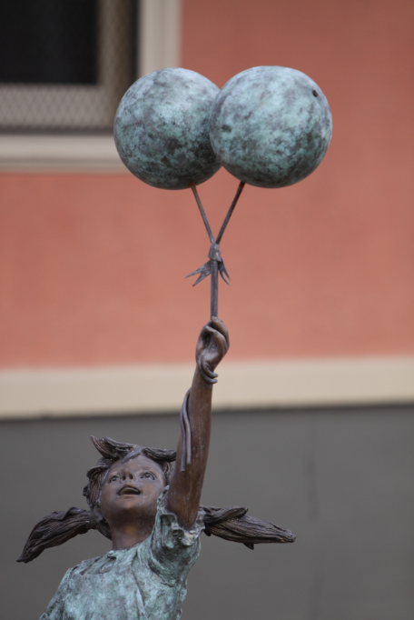 National Orphan Train Complex | Child Balloon Statue - Concordia, Kansas